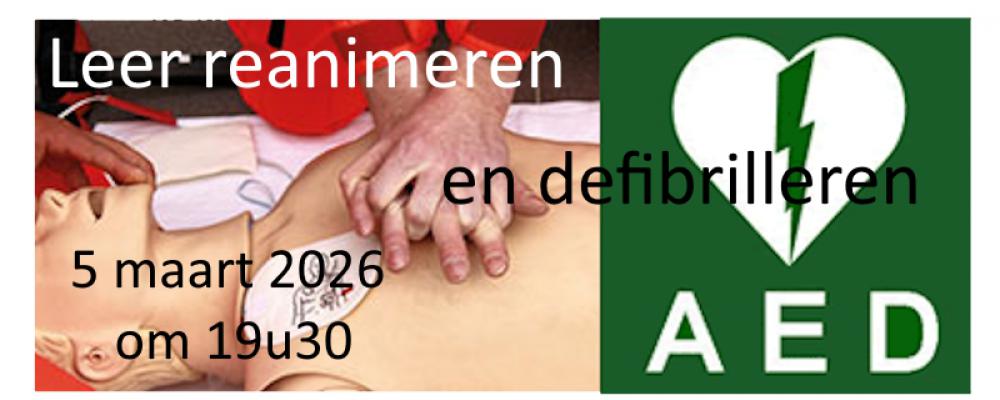 Leer reanimeren en defibrilleren